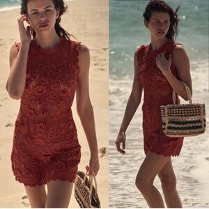 LAST CALL. NWT. Doen Annalisa Dress-Paprika